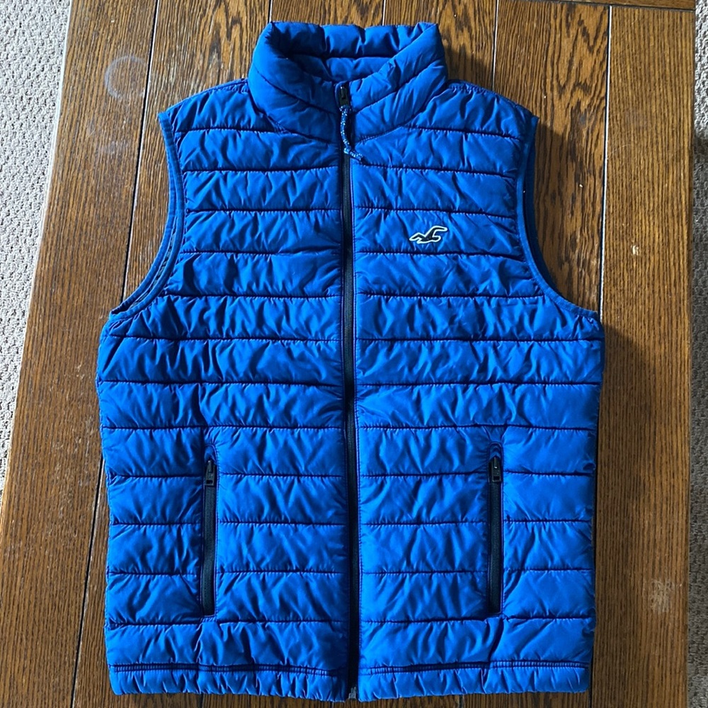 Blue Winter Vest